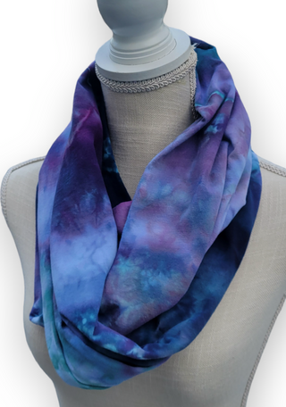 OSFA Tie-dye Infinity Scarf