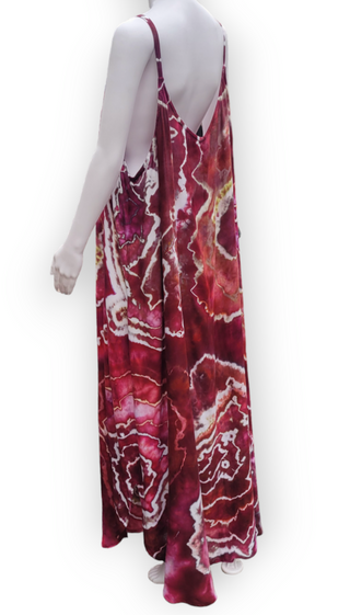 Women's 3XL Tie-dye Maxi Dress