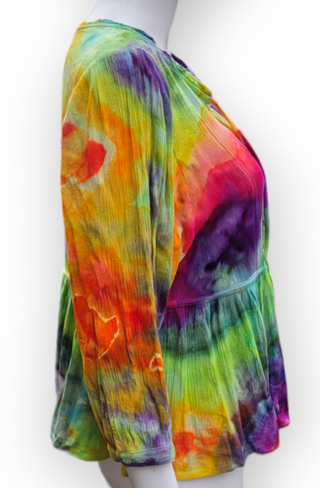 Women's Rayon Tie-dye Top