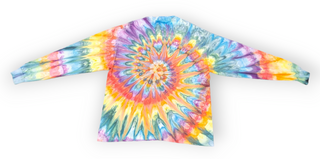 Men's XL Long Sleeved Tie-dyed T-Shirt