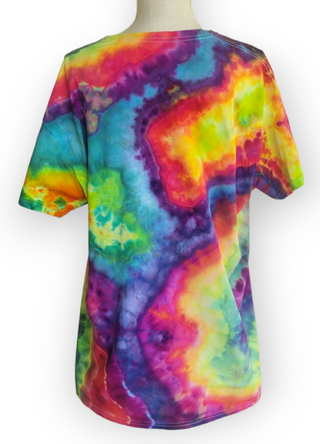 Men's XL Geode Rainbow T-Shirt