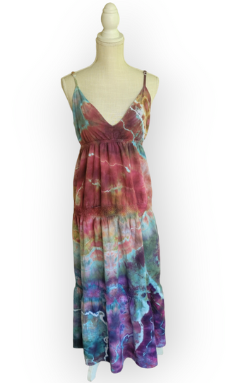 Women's Medium Earthy Rainbow Dress