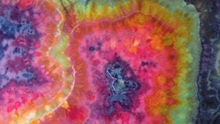 Rainbow tie-dye Tree Skirt