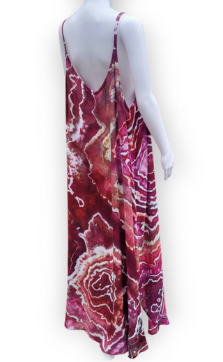 Women's 3XL Tie-dye Maxi Dress