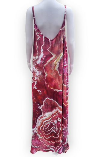 Women's 3XL Tie-dye Maxi Dress